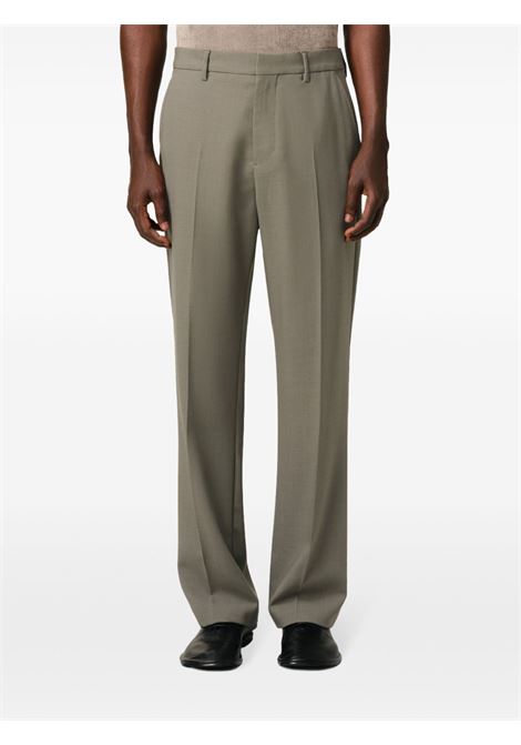 pantaloni straight uomo beige AMI PARIS | HTR506.WV00660953